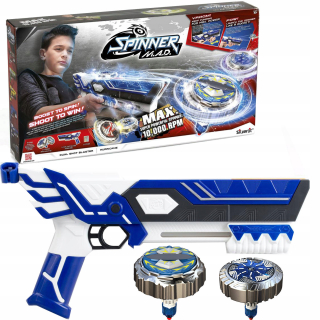 Pištoľ pre deti - Silverlit Duálny Double launcher + Spinner