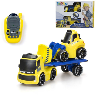 Auto na diaľkové ovládanie - Silverlit Laweta Controlled RC + Bulldozer