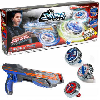 Pištoľ pre deti - Silverlit Trio Shot Triple Launcher + SpinNery