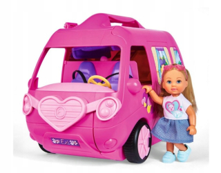 Bábika Evi - SIMBA EVI LOVE HOLIDAY POHYBLIVEJ Camper Príslušenstvo