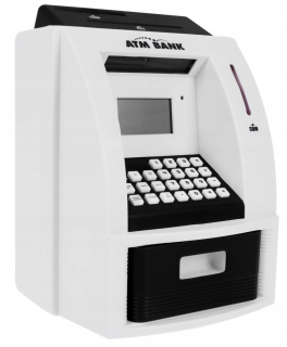 Pokladnička pre deti - Piggy Bank ATM MOUNTY NOMINÁCIE BILON