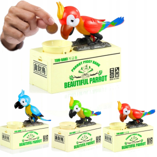 Pokladnička pre deti - VZDELÁVACÍ POKLAD INTERAKTÍVNE PARROT ICH Mince