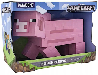 Pokladnička pre deti - Piggy Bank Minecraft Pig Pig Original