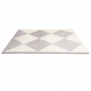 Vzdelávacia podložka pre deti - Skip Hop Foam Mat playspotov Gray Cream Geo