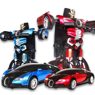 Auto na diaľkové ovládanie - Skladacia diaľkové ovládanie Auto Robot Bugatti 816