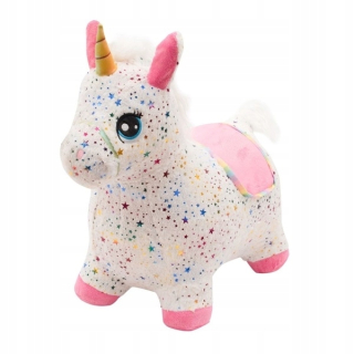 Hopsadlo, skákadlo - Jumper Rubber Konik Unicorn s krytom Sound