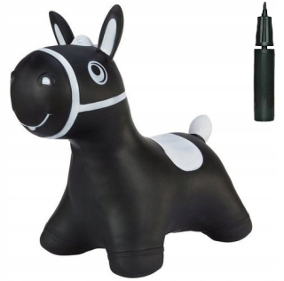Hopsadlo, skákadlo - Guma skokan Tootin kôň + BLACK CZ čerpadlo