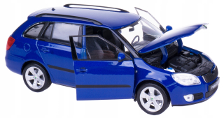 Autíčko pre deti - Model Škoda Fabia Combi II Metal Welly 01:24 N
