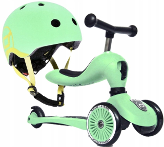 Trojkolesová kolobežka Highwaykick Scoot & Ride Green