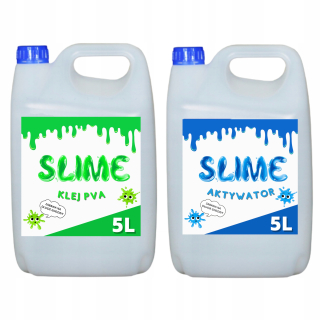 SLIME SET PVA LEPIDLO 5 LITR + AKTIVÁTOR 5L
