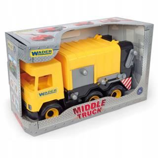 Smietiarské autíčko - STREDNÁ Truck Wader 32123 - Yellow