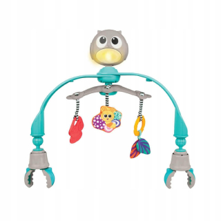 Kolotoč nad postielku - Smily Play Traveler Traveler s Lamp Bow 2v1