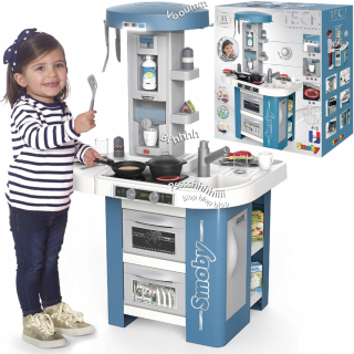 Detská kuchynka - SMOBY Veľká kuchyňa Mini Tech Edition 35 Príslušenstvo