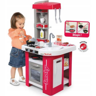 Detská kuchynka - SMOBY Large Kitchen Mini Tefal Studio 27 AKC Free