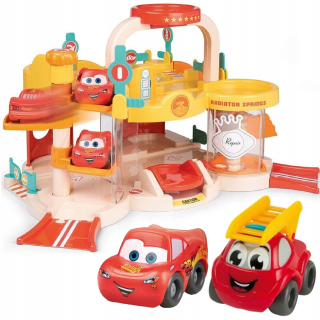 Gazáž pre autíčka - Smoby garáž Vroom hora chladič auto + auto