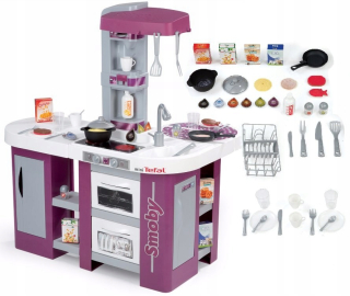 Detská kuchynka - SMOBY Kuchyňa Mini Tefal Studio XL 36 Príslušenstvo