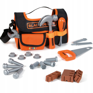 Detská dielňa - Smoby sáčok s Black & Decker Nástroje Hammer Piła