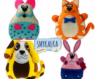 Felt Felt 10ks šitie hračiek Mix!