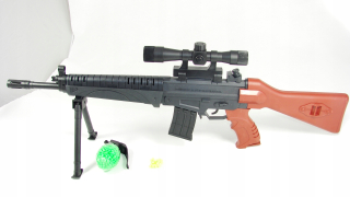 Detská zbraň - Sniper Sniper 70 cm Rifle na pištoľ gule