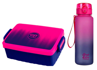 Raňajky + bidon gradient frape, coolpack