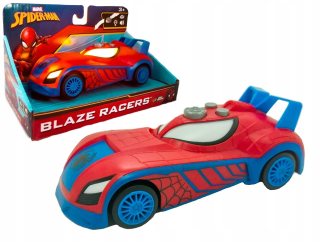 Rozprávkové autíčko - Spiderman Auto Light Sound Hnacie Blaze Racers