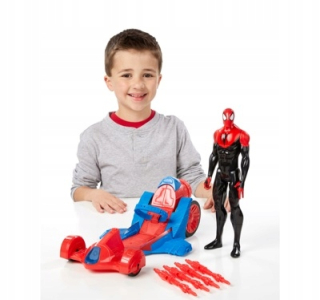 Figúrka SpiderMan + Auto Spider Man A8491