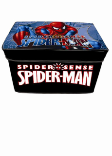Detské kreslo - # Spiderman odkladacia schránka Gauč Pohovka SC8009