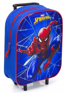 Detský kufor - Spiderman kufor na kolesá pre deti diviť