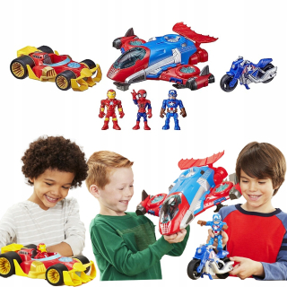 Hasbro - viacbalenie vozidiel Marvel Super Hero