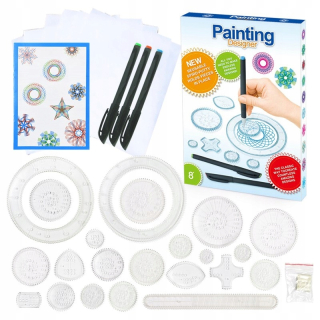 Kreatívna sada - Spirograf Create Drawing Set + šablóny