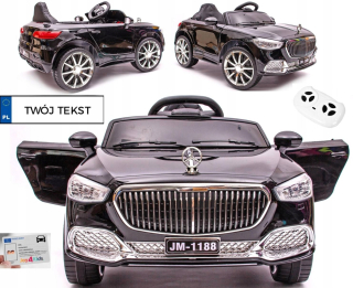 Mercedes auto Biela, červená