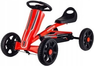 Šľapacia motokára - Athletic Gokart na pedál ihrisku volante