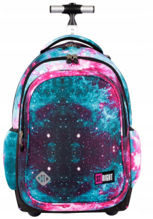 Trojkomorový batoh na kolieskach St.Right 34 L, TB-01, NEBULA