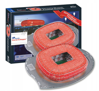 3D Bayern Mníchov štadióne Allianz Arena Puzzle