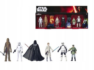 Akčná figúrka, postavička - Star Wars Star Wars Set 6 figúrok B5011