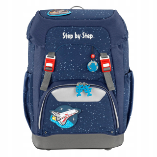 Školský batoh - Krok za stepnou školskou batohom School Bag Sky Sky Rocket
