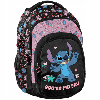 Viackomorový školský batoh Lilo a Stitch Paso, viacfarebný, 19 rokov