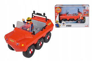 Rozprávková postavička - Hasič Sam Vehicle Hydrus + figúrka Sam Simba
