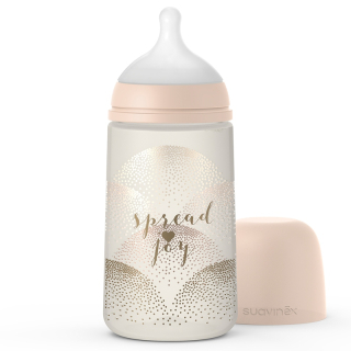 Sauvinex fľaša béžové srdce 270 ml