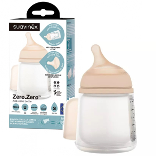 Suavinex 304755 fľaša s pomalým prietokom 180 ml