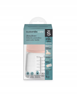 Suavinex fľaša na kŕmenie 180 ml priehľadná