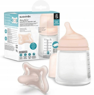 Štartovacia sada cumlíka Suavenix Zero s fľašou 180 ml