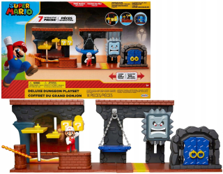 Herná figúrka - Super Mario Dungeon Set Deluxe s 3+ figúrka