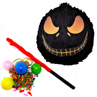 Super Pinnette čierna Japu Pinata na Halloween