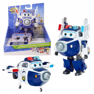 Rozprávková postavička - Super Wings Trafik Paul Aircraft Transforming