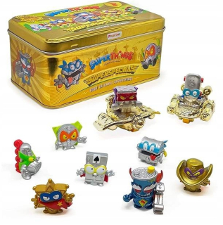 Super Zings Things Gold plechovka s 9 figúrkami séria 3