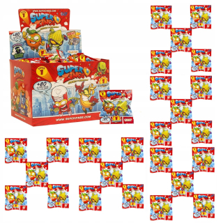 SUPER ZINGS SACHET SURPRISE FÓRKA SÉRIA 1 KARTÓNOVÁ SADA 25 KUSOV