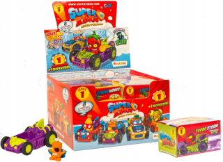 Postavička, figúrka pre deti - Super Zings Set 1 Series 4 superauto 4 Superzings