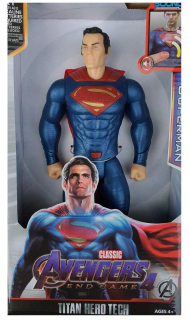 Akčná figúrka, postavička - LIGA SUPERMAN 30 CM VEĽKÁ ZVUKOVÁ SPRAVODLIVOSŤ