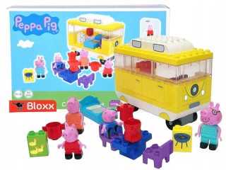 Ošípané peppa blokuje Kamper Pig Kamper Peppy Kamper